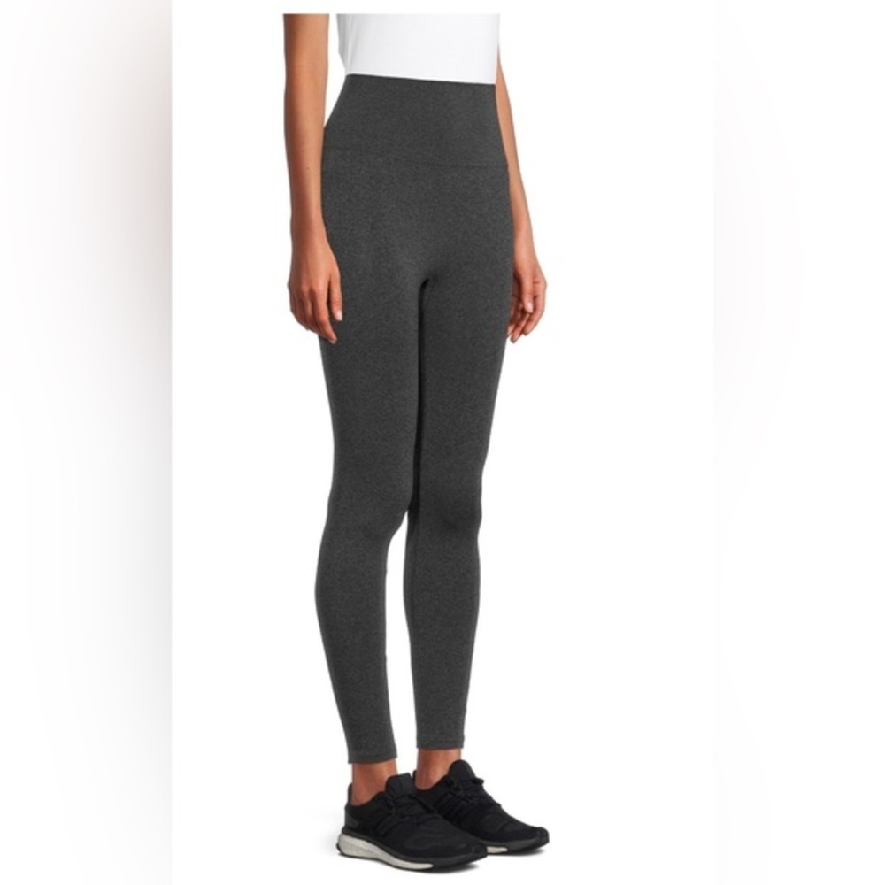 Warners dark heather‎ gray Seamless Shaping Leggings size XS new